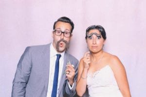Photo Booth Backdrops - Marble Pink